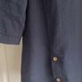 Cotton Blouse in Navy Image 3