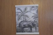 elephant canvas hanging picture