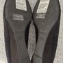 Brand New M&S Black Wedge Suede Shoes Image 3