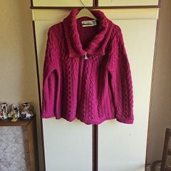 Arancrafts Woollen Knitted Cardigan XL