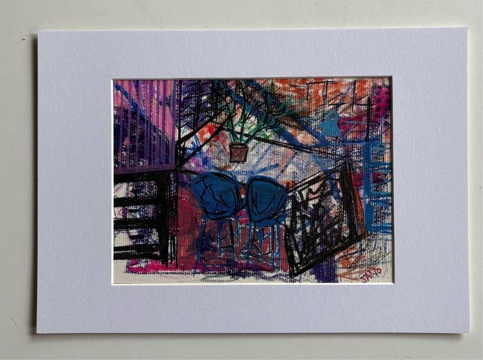 Original Art original Art Kitchen contemporary Irish Art abstract painting