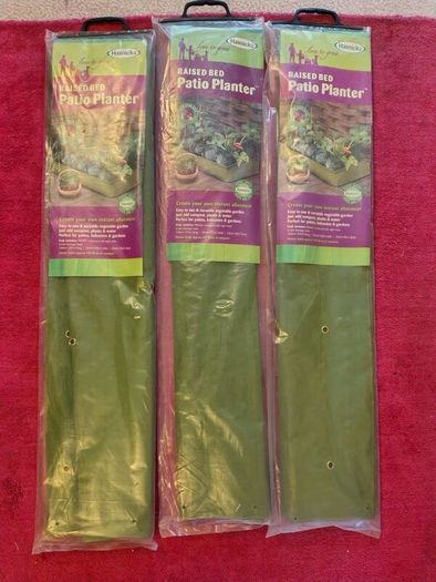 Nine Assorted Patio Planter Packs