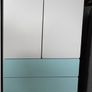 Kids wardrobe SMASTAD / PLATSA white/turquoise  Wardrobe with 4 drawers and baskets 60x57x181cm Image 3