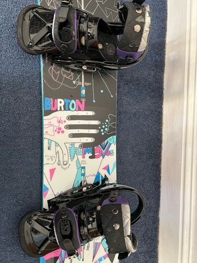 Burton Snowboard with Burton Bindings
