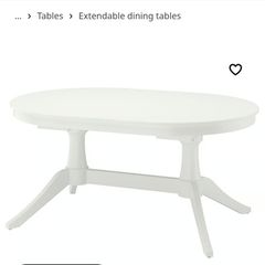 Ikea Rosenthorpe extendable dining table - Delivery and assembly