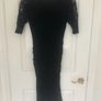 Designer maternity black dress with free shipping Image 3