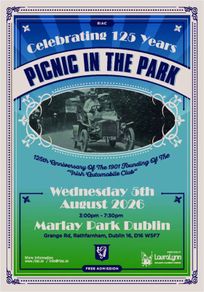RIAC Picnic in The Park - MG - Ford - Fiat - Rover