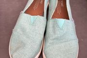 TOMS mint shoes size uk 4