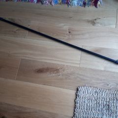 Black Metal Curtain pole