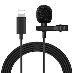 New Wired Professional Lightning Microphone, For iPhone, Samsung, Computer, Laptop etc.