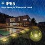 Solar Ground Lights for Outdoor, Infray Solar Disk Lights Garden Lights IP65 Waterproof LED Solar Lights 3000K Warm White Landscape Lighting for Garden Yard Lawn Patio Pathway (8 Pack) Image 2