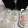 Tomee Tippee bottles, new soothers, bottle thermal holders x 2 and formula measure containers Image 2