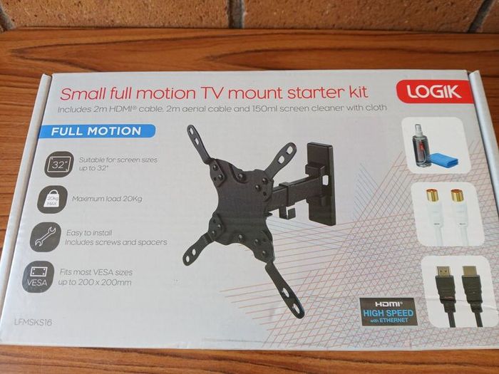 New tv wall mount kit.