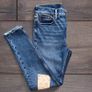 Polo Ralph Lauren Tompkins Skinny High Rise Ankle Fit Jeans Blue Denim W26 UK 8 Image 4