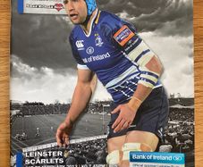 2013 Leinster v Scarlets - RaboDirect Pro12 Programme