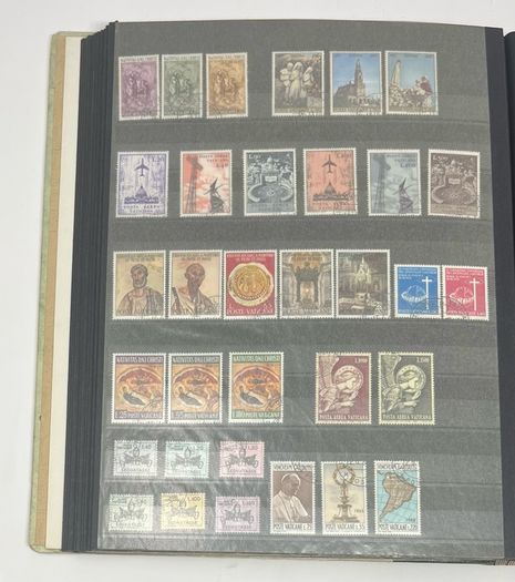 Collection: Vatican City Stamps both mint and used along with some miniature sheets on 40 pages
