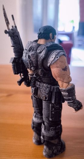 NECA Gears of War 3 Marcus Fenix Figure (2011) Mint Condition  Collection Only