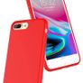 Liquid Silicone Case For iPhone 8 Plus / 7 Plus Luxury Thin Soft Phone Cover New Red - FHT05IP8PLK Image 4