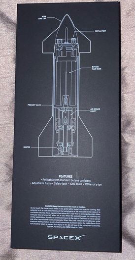 Space X Rocket jet flamethrower torch