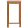 3 Piece Garden Bar Set Brown Image 3