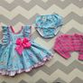 Baby girl occasion dress & bolero set 18 months Image 2