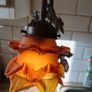 Vintage Lamp, shade damage Image 6
