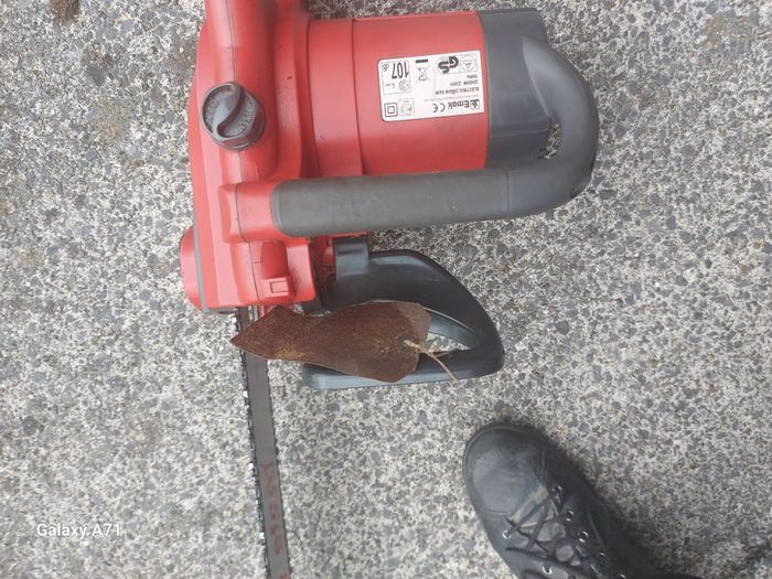 EMAK Electric Chainsaw, 2000W, Oregon EFCO, in very good condition