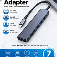 USB-C 7-in-1 Multiport Adapter Hub HDMI