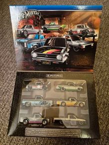 Hot Wheels Zamac Pick Up Set VW Chevy Mini Datsun Nissan