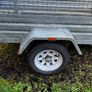 8x5 Galvanised Single Axle Car Trailer Image 3