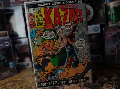 Astonishing Tales ! Ka-Zar ! Lord of The Hidden Jungle ! Issue #32 ! Bronze Age Comic from 1973 ! by Marvel !