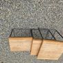 nest of tables solid oak tops Image 3