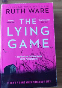 The Lying Game.  Ruth Ware.  Four books 10 euro