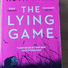 The Lying Game.  Ruth Ware.  Four books 10 euro