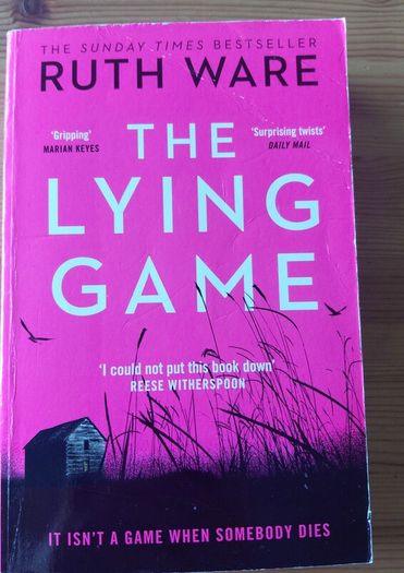 The Lying Game.  Ruth Ware.  Four books 10 euro