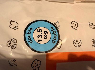 New double bed 13.5 duvet