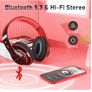 Sound 6S Bluetooth Headphones Over Ear,Foldable Wireless Headphones with 6 EQ Modes,40 Hours Playtime Image 5