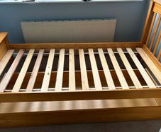 Single bed with storage