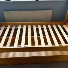 Single bed with storage