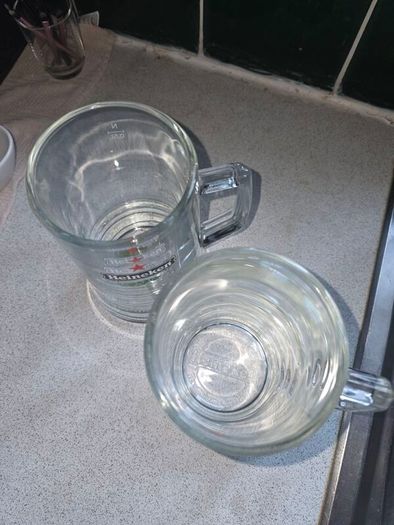 2 Heineken Beer Tankard