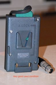 Aspen A-Lock Camera Plate to 4 Pin Female (with D-Tap)