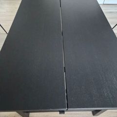 Ikea Extendable Dining Table black 152/223