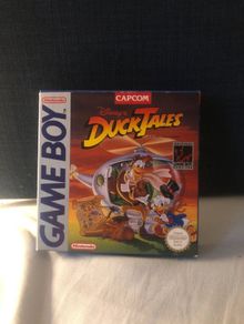 Vintage Ducktales Nintendo Gameboy Game In Box .