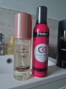 bellamianta and cocoa brown tan