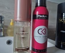bellamianta and cocoa brown tan