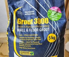white grout
