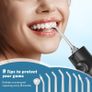 Water Flosser Pick for Teeth & Braces: 8 Jet Tips Cordless Oral Irrigator with 300ML, 5 Modes Portable Power Dental Flossers, IPX7 Waterproof Rechargeable Electric Waterflosser Machine Image 4