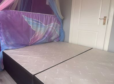 double divan bed base and headboard