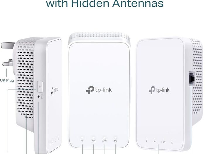 TP-Link RE330 AC1200Mbps WiFi Extender Booster, Ethernet Port, EasyMesh, WiFi Booster Range Extender, Internet Booster, Access Point, Works with Any WiFi Router, App Control Easy Setup, UK Plug