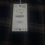 Zara Navy Check Cargo Trousers Image 8